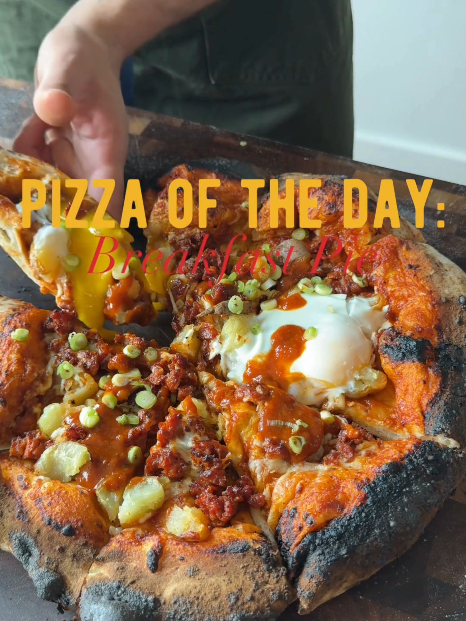Day 3 of Pizza Week = breakfast is served. 🍳🍕@theartofeating.info is bringing us The Spaniard - a breakfast pizza loaded with chorizo, potatoes, brava sauce & eggs. Smoky, savory, and unstoppable. 🤤 ~ Ingredients: Overnight Sourdough Pizza Dough 100g active sourdough starter (fed and bubbly) 850g all-purpose or 00 flour 550g water (room temp) 20g fine sea salt 20g olive oil (optional, for softness and extensibility) Bravas Sauce 1 tbsp olive oil 1 clove garlic, minced 1 onion, sliced 1 tsp tomato paste ½ tsp smoked paprika 1 tbsp sherry or red wine vinegar Breakfast Pizza 1¼ cups par-cooked potatoes (Yukon Gold recommended), smashed, cubed, or thinly sliced and pan-fried until golden 100 g Spanish chorizo, diced and rendered until crisp 2 large eggs 2 tablespoons chopped fresh parsley, for garnish Smoked paprika, for dusting Full recipe at the link in bio!