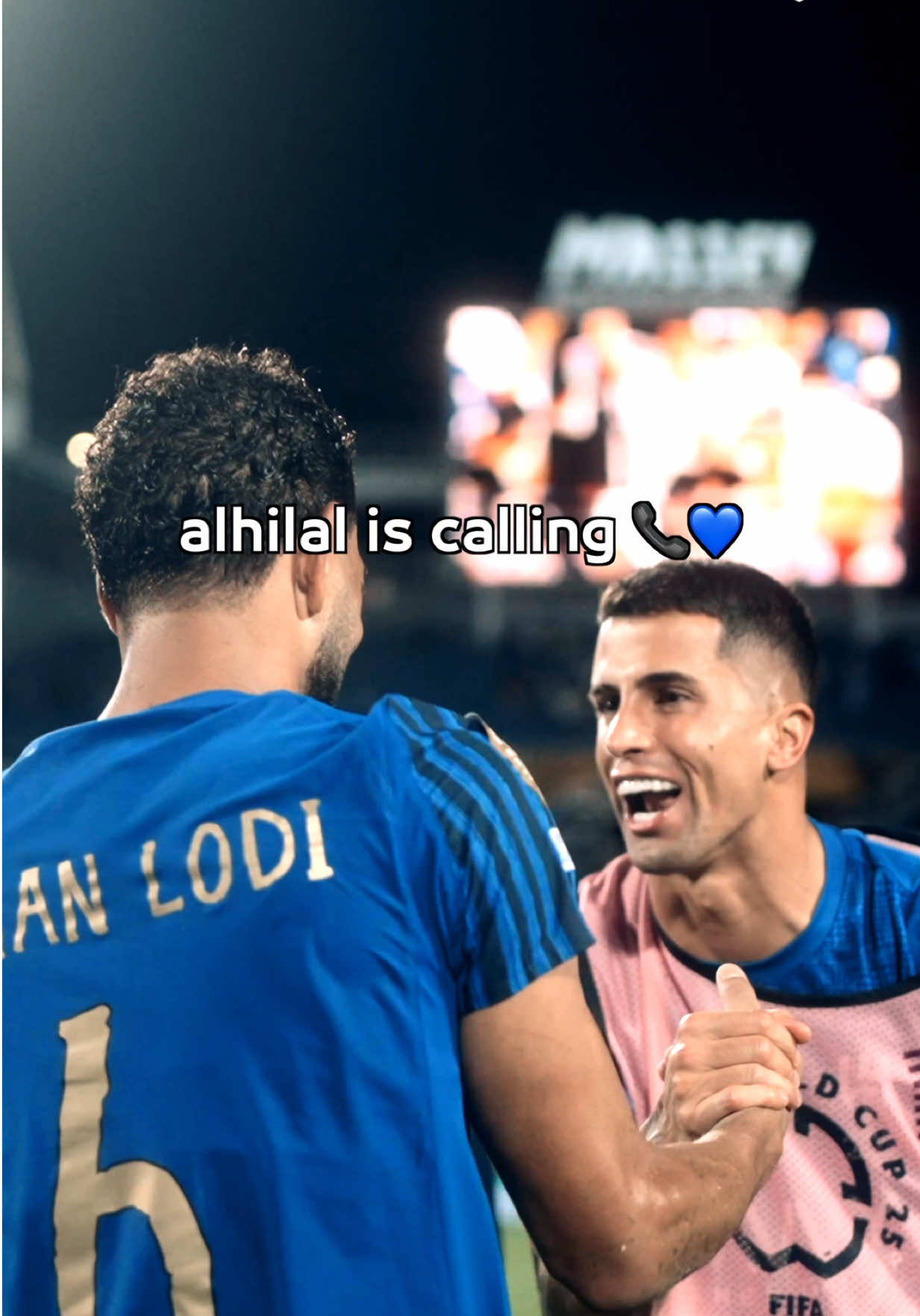 Back in action this Friday, back in Blue 💙 #AlHilal | #الهلال 
