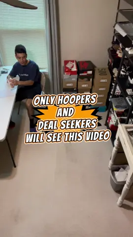 The tiktok hoopers like paying high for shoes, so maybe yall may have to pass? #streaming #hoopers #deals 