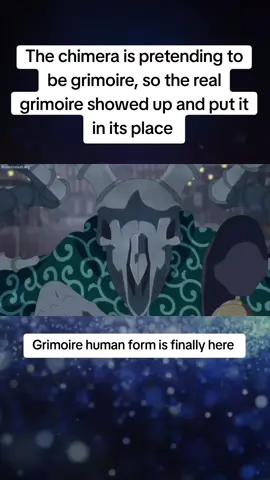 The chimera is pretending to be grimoire, so the real grimoire showed up and put it in its place  #iwasreincarnatedasthe7thprince #tenseishitaradainanaouji #tenseishitaradainanaoujidattanode #reincarnatedasthe7thprince #animemoments 