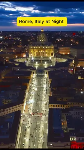 Experience the beauty of Rome, Italy at night.  This capital city is beautiful during the day and most especially at night.  #fyp #travel #rome #italy #traveldestinations 