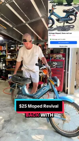 This $25 moped just keeps getting better and better. Or is it just getting worse? Is this scooter worth it or are we wasting our time. Find out if we can get this thing back in the road and ripping like it’s 1980. This seized piston is really giving us a run for our money. #moped #facebookmarketplace #mechanic #flipping #tomos 