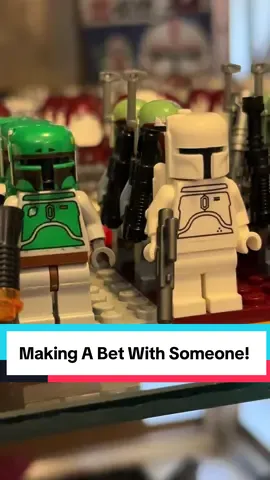 Me making a bet with someone. Follow for more Lego Star Wars content! #lego #legostarwars #starwars #fyp #familyguy 