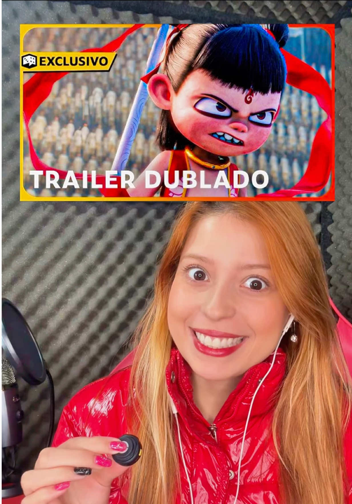 React do trailer dublado de #NeZha2 #NeZha #BiancaAlencar #Cinema #Estreia 