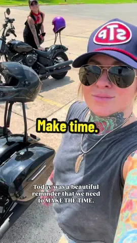 You know how people laugh about their work friends are all ages? It’s the same with motorcycles.  We have a common love and we just roll with it. Gender doesn’t matter, age doesn’t matter.  @✰ ✰ ✰𝖂 𝖍 𝖎 𝖙 ✰ ✰ ✰ is the sweetest.  If you can ever ride during the week, get with me. I work from home so I’m pretty flexible. Women only though, I don’t think my husband would love me riding with men I don’t know 😜 MAKE THE TIME. I’m going to do better.