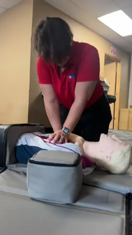 When them chest compressions hitting just right…#cpr #emtsoftiktok #cprtraining #chestpain 