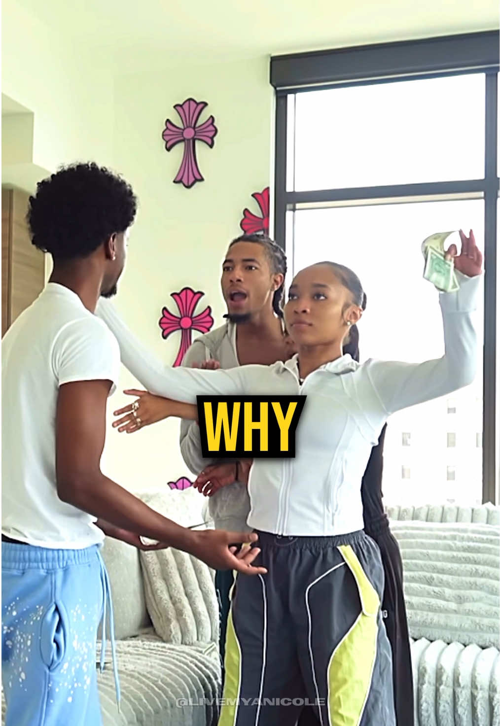 TRAY & DUS Almost FOUGHT… 😳 #fyp #myanicole #rnstrayyyy #rnsdus #badkidmya 