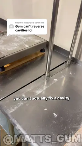 Replying to @luke31yo An early cavity happens when acids pull minerals out of enamel, leaving it weakened but still smooth on the surface. At this point, the tooth can heal itself if minerals are replaced through saliva, fluoride, or other remineralizing agents, making the enamel strong again. But once the enamel breaks and a hole forms into the softer dentin underneath, the structure is lost, and minerals can’t rebuild it. From that stage on, only a dentist can repair the tooth. #underbrush #madeintheusa #gum 