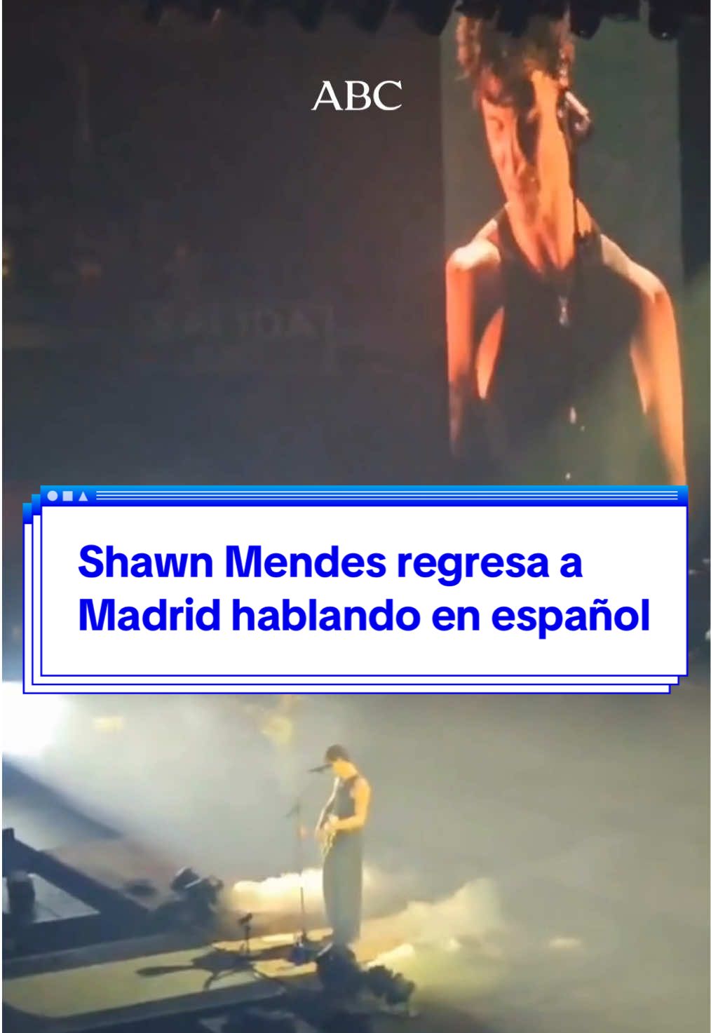 Un regreso muy digno para quien tuvo que alejarse del lugar que más amaba: los escenarios. Shawn Mendes reconecta con un público fiel que corea desde sus asientos cada canción de este homenaje a sus 10 años de carrera Con algún pequeño percance, con muchos abrazos de sus seguidores y hablando en español, Mendes se reúne con Madrid, «el público más ruidoso» en palabras del propio cantante ❤️ El momento 📰 Toda la información en abc.es #shawnmendes #spain #movistararena #music #abcnoticias 