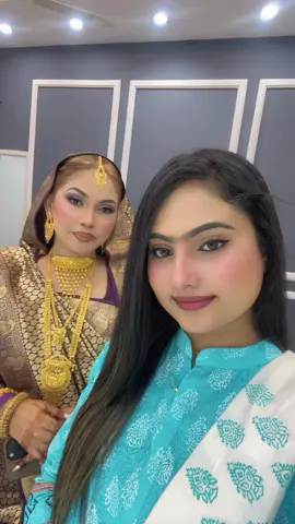 It's Me Khadiza from khadiza's Makeover.. with @fatema esha  apu #BridalMua #WeddingMakeup #MakeupArtist #BridalGlam #WeddingDay #Bride #WeddingDay #Bride #MakeupLover #Glam #MakeupLover 