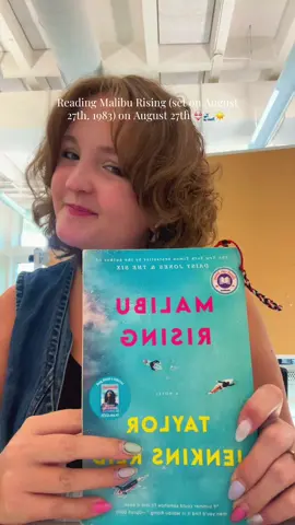What a coincidence! #fyp #maliburising #taylorjenkinsreid #BookTok #books 