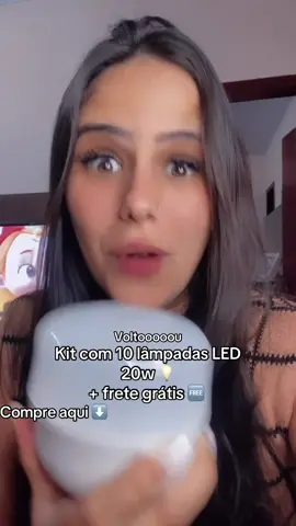 Kit com 10 lâmpadas LED💡 20w com super desconto aqui no #tiktokshop #luz #viral #viraliza #lampadasdeled 