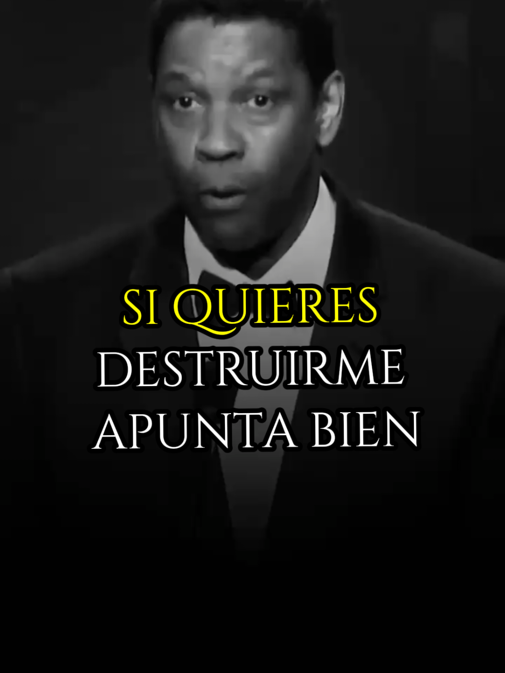 si quieres destruirme apunta bien.. #inspirationalquotes #motivationalquotes #nevergiveup #denzelwisdom #success 