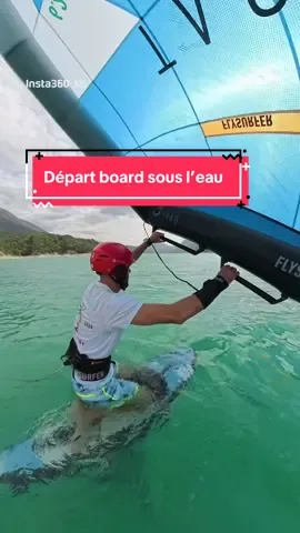 Départ wingfoil -> board sous l’eau Shop #kitesandboards Board 50L sicmaui kaa Aile 6.2 tao2 #flysurferkiteboarding  Caméra #Insta360 #Insta360X5 Foil  920 bullet #zeekowatersports  Outfit  alohasurwear / @insta360 official  