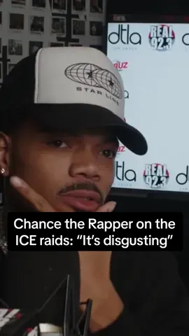 Chance the Rapper strongly condemned the recent ICE raids during an interview on The Cruz Show.  