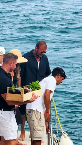 Be rich with style - — #davidbeckham #capri #yacht #Lifestyle #summervibes 