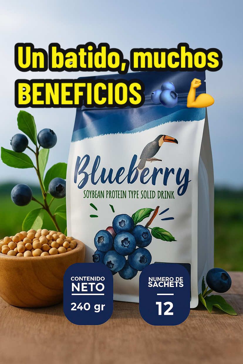 ¿Buscas una proteína ligera y natural? 🌿 La Proteína HGW de soya y arándanos Blueberry combina proteína vegetal, antioxidantes y fibra para acompañar tu día. 🍇 Más energía, 💪 apoyo muscular, 🧠 mejor concentración, ⚖️ control del apetito, 💜 bienestar cardiovascular y ✨ frescura en cada sorbo. Un batido práctico, nutritivo y sin octógonos ✅ 🔹 #Proteína  🔹 #BienestarNatural  🔹 #nutricióndiaria  🔹 #proteínavegetal  🔹 #hgw 
