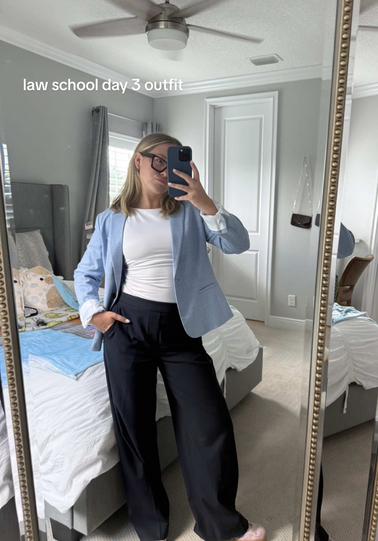 making law school… fashionable #lawschool #lawyer #law #corporatefashion #outfit 