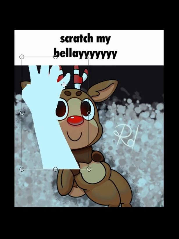 #Rudie ❄️| not exactly the content I was talking about earlier but I don't car. 🎧 hmm what can we talk about hereee I made this because I thought it would be cute and funny and because rudie is cool and awesome and cute and cool and cute yes yes hmmm at first when I was rendering I didn't like it because it looked funny and I kinda just gave up at the horns and wanted to finish it but grahhhh.... who caress,,,, hmm hmmm oh also the hand is mine cause I couldn't find a free PNG of a hand please don't bully my hands please.... I'm not a weak boy... I swear... no... hmmm rudie 😍😍😍😍😍😍... rudie... 😍😍😍😍😍 I love rudie.... 😍😍😍😍😍 rudie from #dandysworld .... hmm.... 😍😍😍
