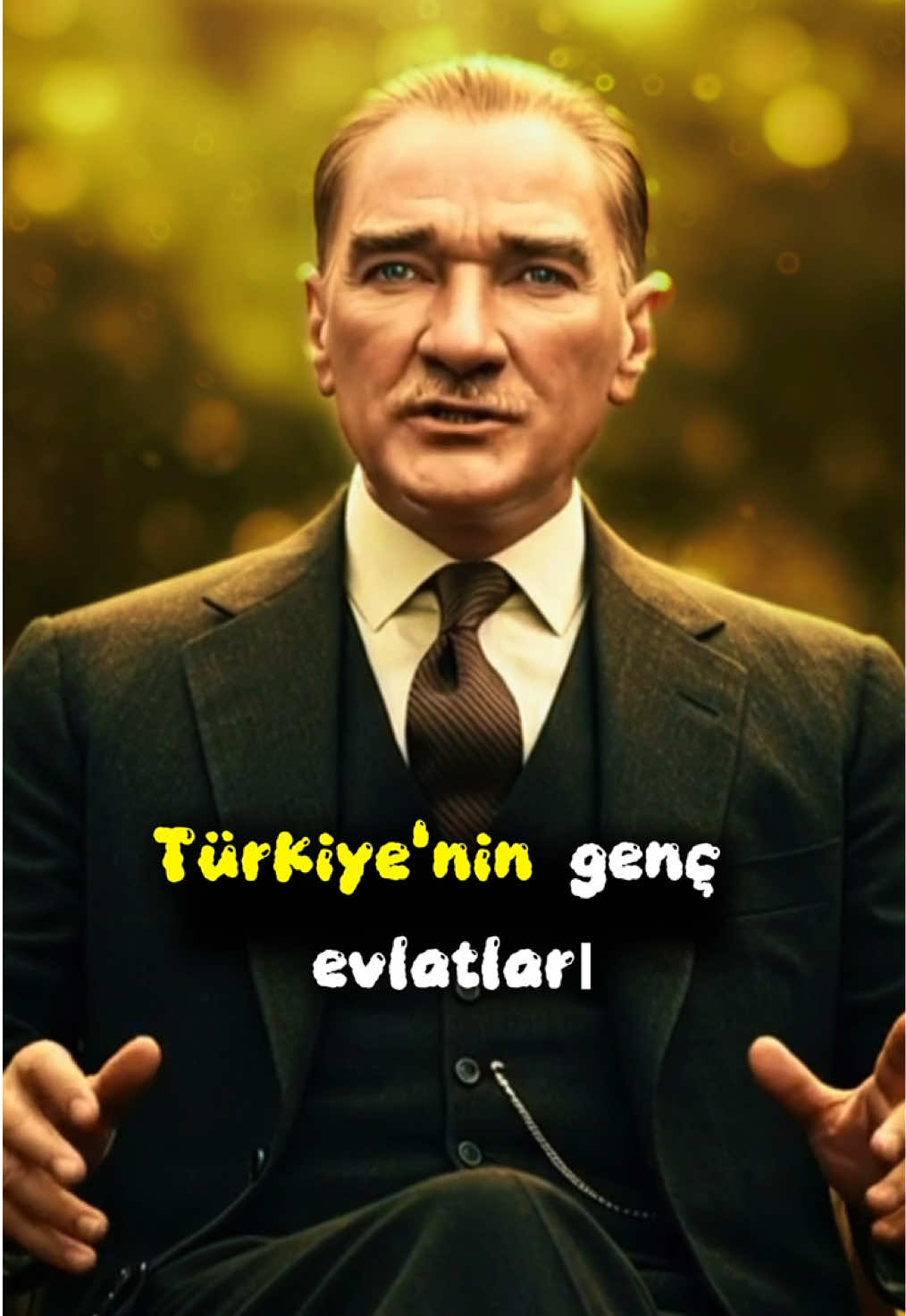 🇹🇷✨ Mustafa Kemal Atatürk’ün Nutuk’tan gençliğe seslenişi: “Sizler, yani yeni Türkiye’nin genç evlatları! Yorulsanız dahi beni takip edeceksiniz… Dinlenmemek üzere yürümeye karar verenler, asla ve asla yorulmazlar. Türk gençliği gayeye, bizim yüksek idealimize durmadan, yorulmadan yürüyecektir.” 📖 Kaynak: Nutuk, 1927 – Gençliğe ve Umuda Vurgu ⚡ Bu içerik yapay zekâ ile düzenlenmiştir.    #A#AtatürkN#NutukG#GençlikC#CumhuriyetTürkiye