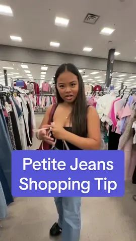 Trying on kids jeans at Uniqlo because petite fashion hacks are necessary! 👖 #PetiteFashion #ShortGirlProblems #Jeans #UniqloHaul #StreetCents 