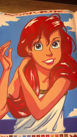 Colour with me again using Guanga acrylic pens because I’m now obsessed! #disney #colouring #fyp #foryoupage #cosy 