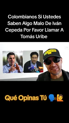 Tomas Uribe VS Iván Cepeda 