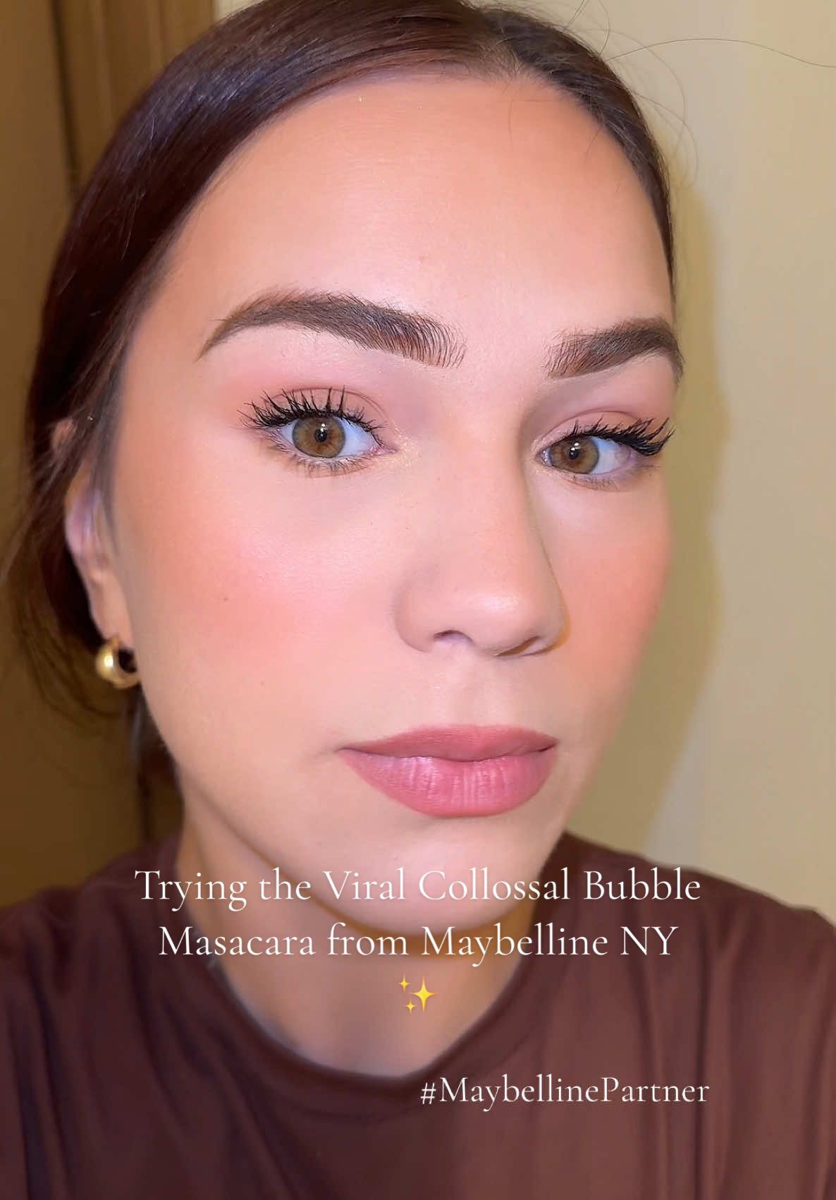 Let’s see if the Colossal Bubble Mascara is worth the hype or not!! #MaybellinePartner #MakeupReview #ColossalBubbleMascara #ProductReview 
