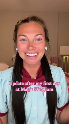 My first day at Magic Kingdom was so magical!!✨ #disneycastmember #disneyworld #magickingdom #disneycastlife #disneycontentcreator 