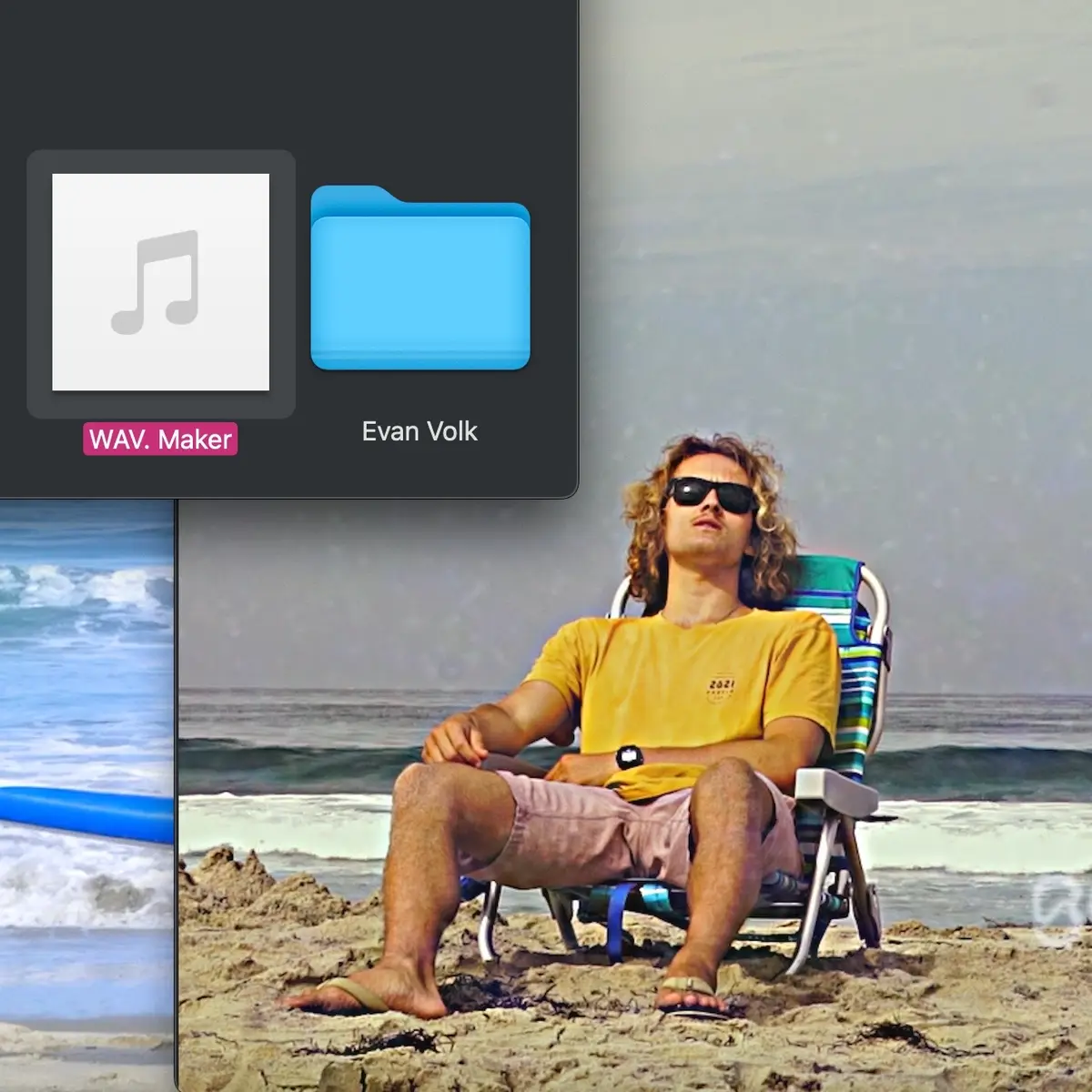 “WAV. Maker” by Evan Volk out tmrw, YouTube in my bio 🫡 