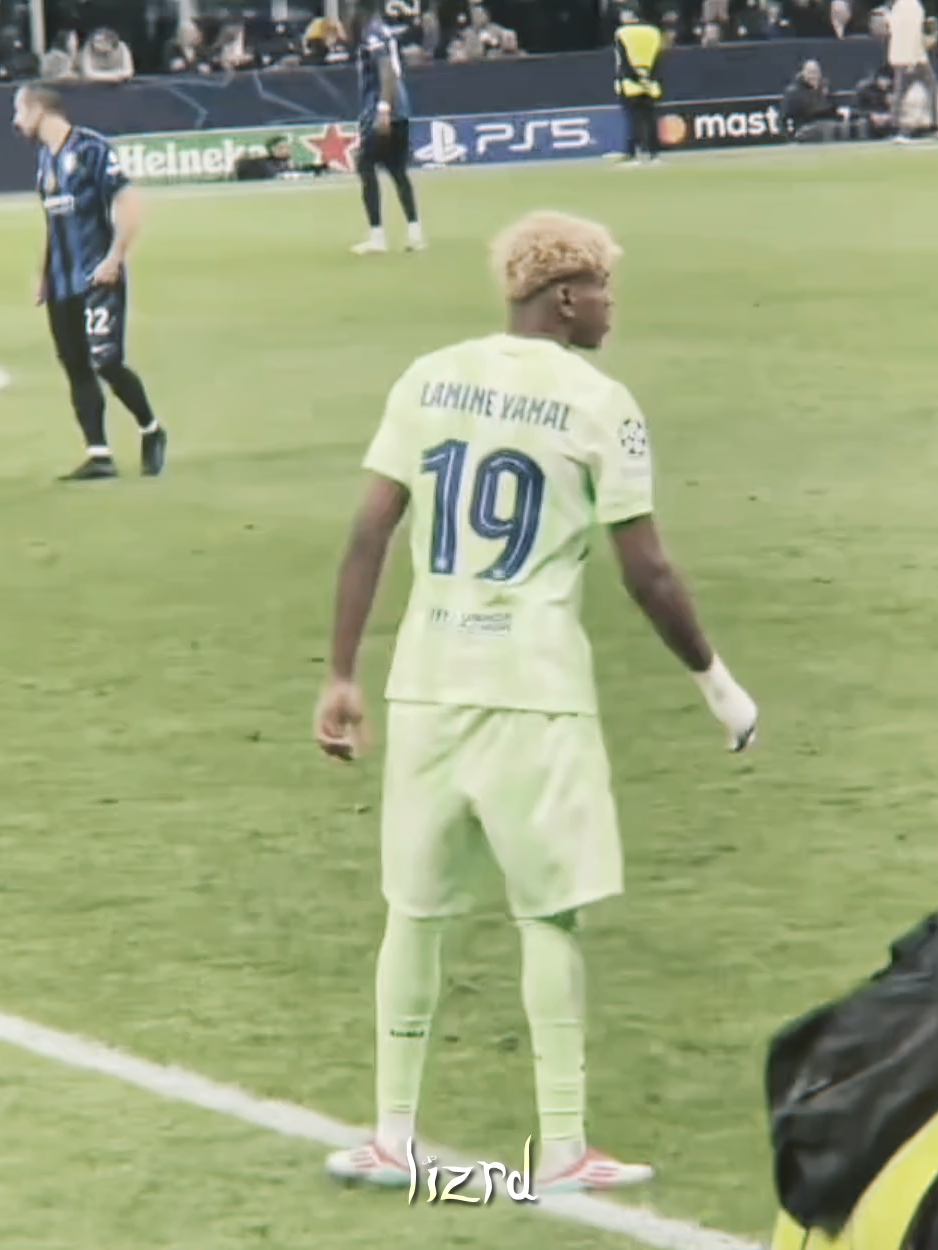 Lamine's response to inter fans 🤫 #football #footballedit #yamal #fyp #viral