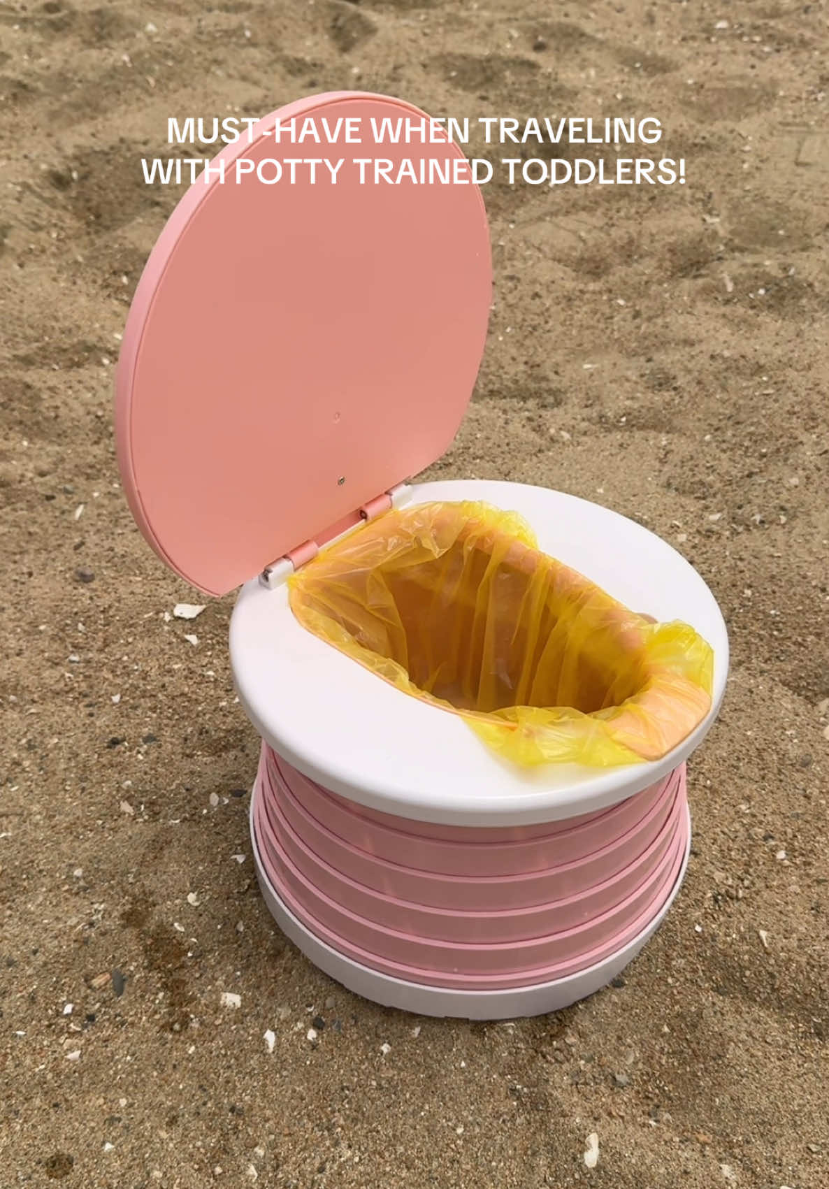 Because beach bathrooms are 🤮 also a total lifesaver for long car rides when your kid has to go NOW and the nearest restroom is miles away 🚗💨 portable toddler potty, foldable travel potty, toddler find, road trip essential, toddler potty training, beach trip must have, car travel potty, compact toddler potty, potty for travel, portable kids toilet, travel potty seat, easy clean potty, toddler road trip hack, emergency potty, travel baby gear, travel essential, TikTok must have, travel hack  #creatorsearchinsights 