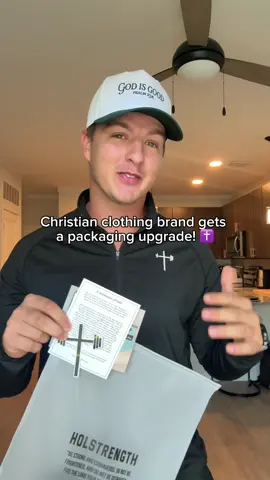 our new packaging over at @HolStrength #christiantiktok #fyp 