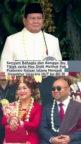 Titiek Soeharto ❤️ Didit Hediprasetyo ❤️#prabowo #titieksoeharto #didit 