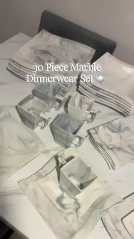 This set is holiday table ready! #dinnerwareset #dinnerware #teaparty #kitchenware #tiktokmademebuyit 
