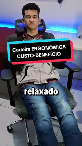 Cadeira ERGONÔMICA + CUSTO-BENEFÍCIO da @LuvinCo  #cadeira #bt07 #mônaco #luvinco #neon 