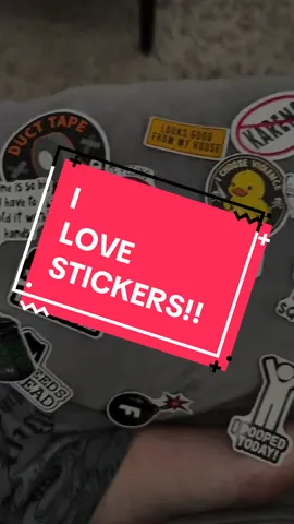 #tiktokshop #stickers #stickershop my friends took some, my spouse snagged a few, got some on my bottles, canes, and laptop!! 😍🥰💜