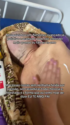 Meu papaizinho❤️ . . #pai #amordefilha #alzheimer #paliativo #cuidado 
