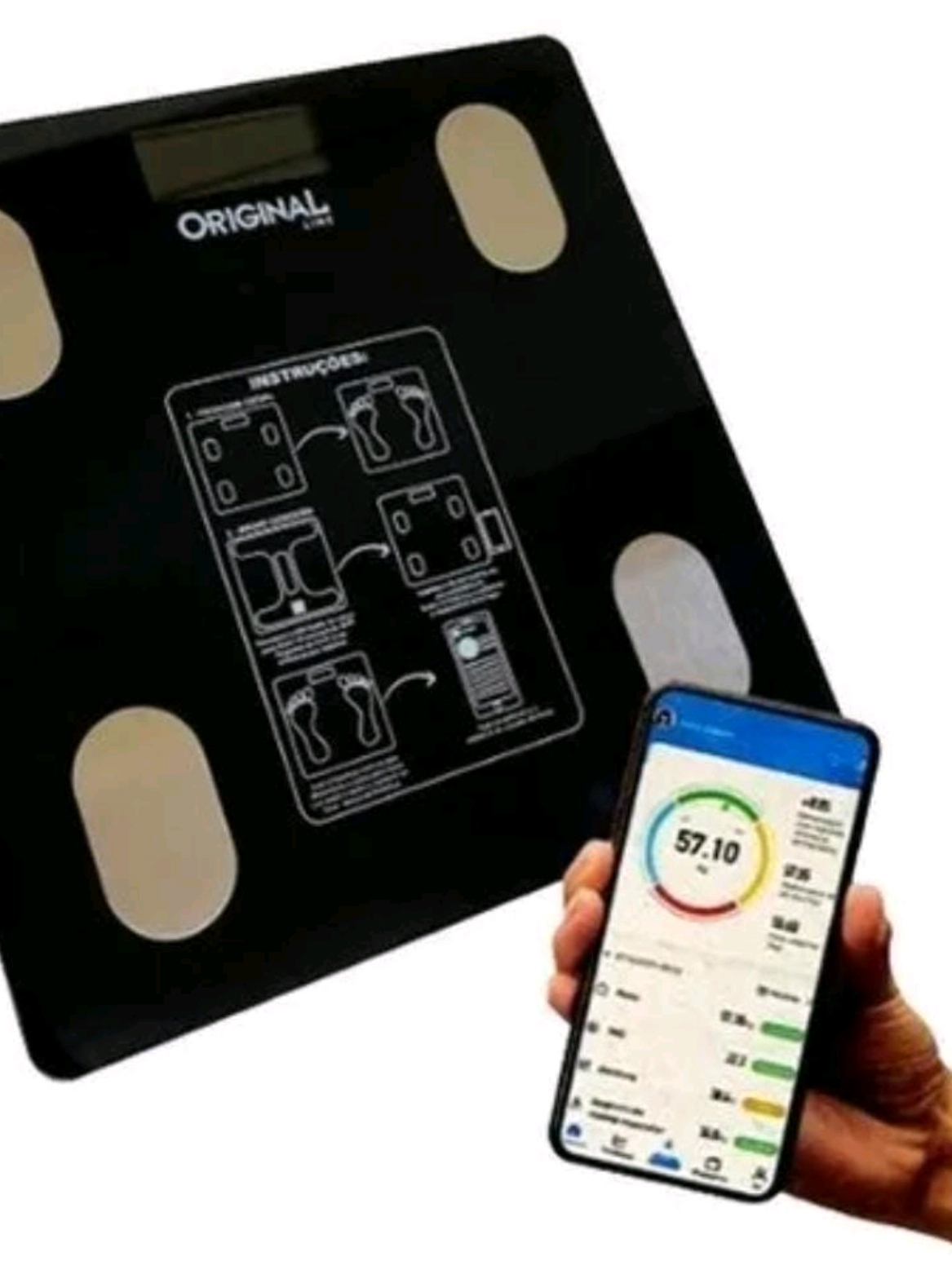 Balança Bioimpedância Digital #tiktok #shop #fyp #balanca #pesopluma 
