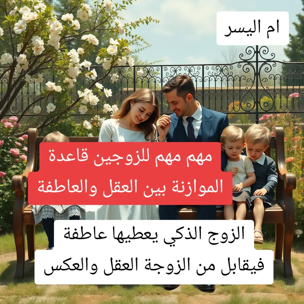 الرجل عندما يدخل الحياة الزوجية يدخلها بعلاقنية ويظن انه سيقابل بنفس العقلانية  لكن الزوجه تتدخل عش الزوجية بالعاطفة فتظن انها ستقابل بنفس العاطفة دائما  فلابد ان يبادر احدهما والغالب والافضل ان يكون الزوج لانه الزوجه دائما اوغالبا هي متلقية وتعطي ردة فعل افضل  فالزوج الذكي لابد ان يبادر بالعاطفة وسيقابل بالعقل بسبب الاكتفاء من العاطفه والزوجة اذا بادرت بالعقل ع الغالب تقابل بالعاطفة وهكذا فلابد من الذكاء العاطفي والعقلاني من الطرفين  #for #explore #حكمة #ام_اليسر_توجيهات #ام_اليسر 