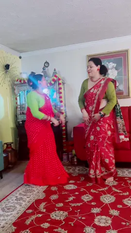 @🕉️Rojina Adhikari🔱🇳🇵🇺🇸 #teej #2025 #💃🏻💃🏻💃🏻 #😁😁😁 