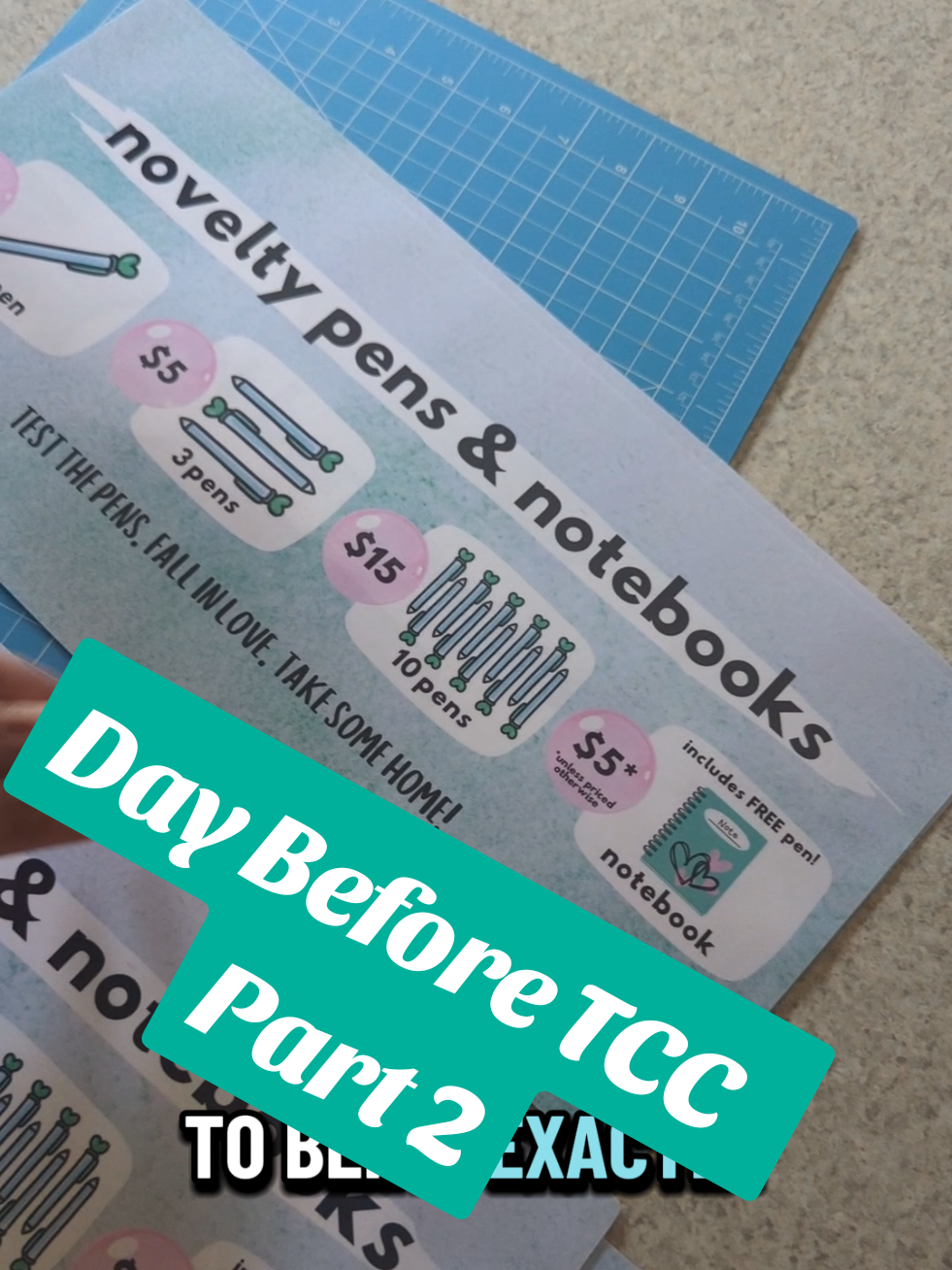 Laminated Signs ✅ #conventionvendor #SmallBusiness #cutoutforme #gettingready #laminate 
