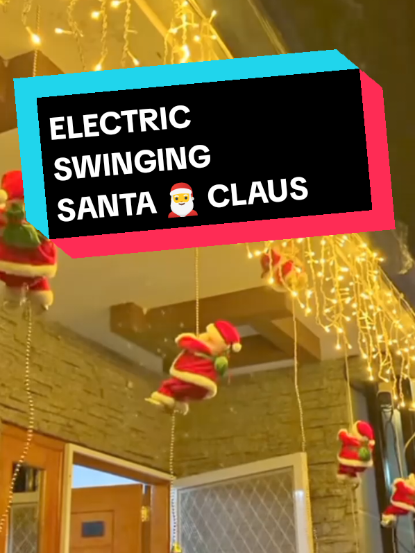 PAADYY Christmas Electric  Swinging Santa Claus. #christmasshopping #merrychristmas #christmasdecorations #pyp #followers➕ 