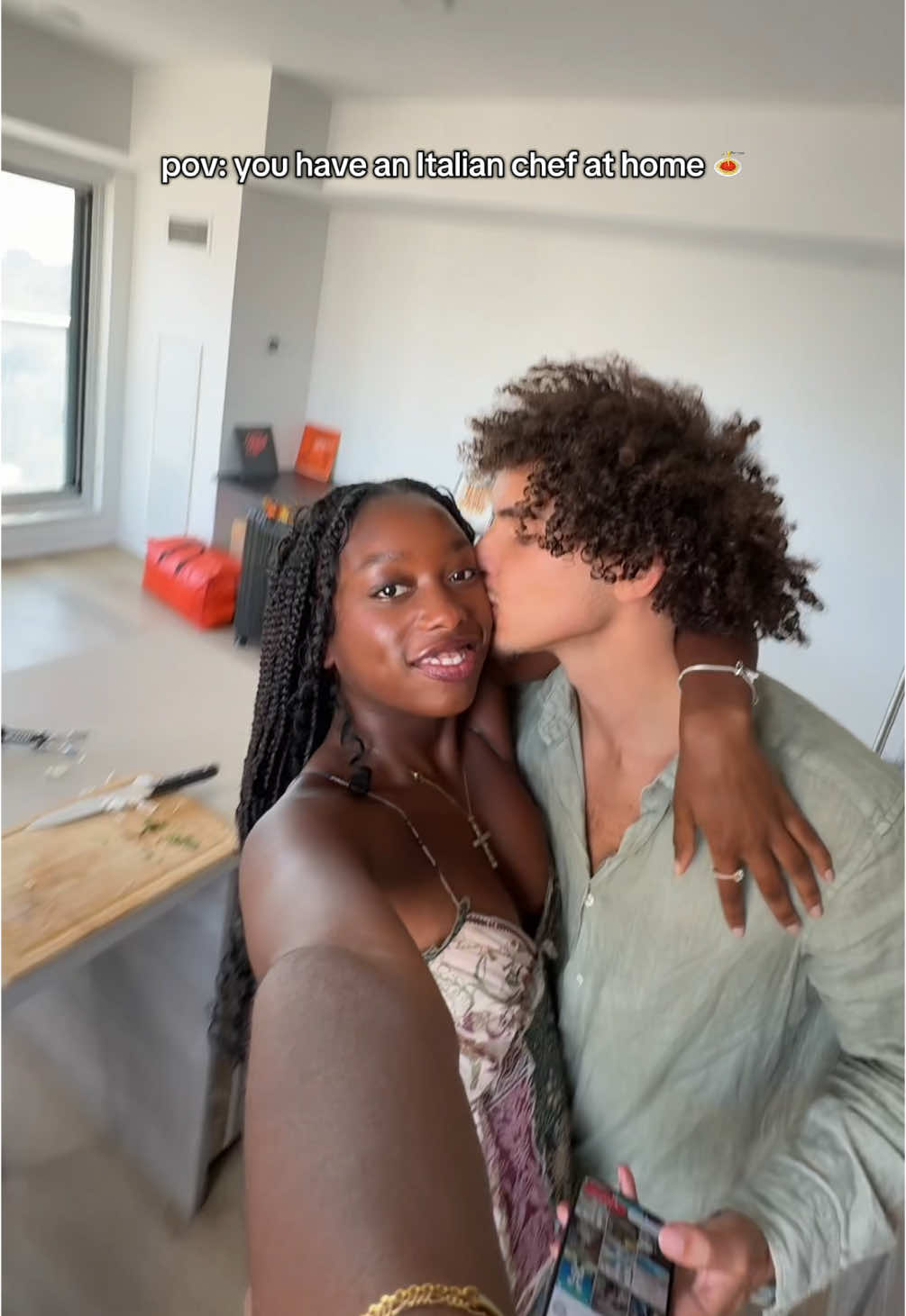my Italian king 🧑🏽‍🍳💗 #ilovemybf #longdistancerelationship #Love #ilovemygf 