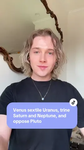 Venus in Leo is incredibly active right now as she forms an opposition with Pluto Retrograde in Aquarius, sextile with Uranus in Gemini, and trines to Saturn and Neptune Retrograde in Aries 🌤️✨ #astrology #astrologytiktok #astrologyforecast #venusinleo #eclipseseason 