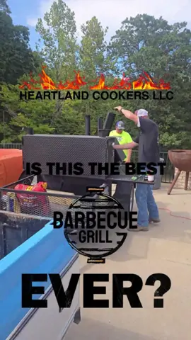 🔥 Nothing says Missouri like cars, community, and BBQ the size of a small house. Huge shoutout to @Heartland Cookerd LLC for rolling in with this monster pit straight out of our home state. Built tough, built local, and built to feed an army. 💪 #theraceshop #HeartlandCookers #MissouriMade #CarCultureAndBBQ #BuiltLocal