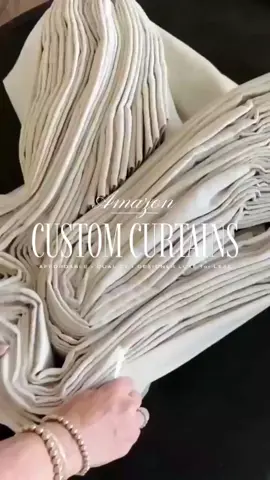 ⚜️ ELEVATED LIVING — LUXURY LINEN CURTAIN PANELS⚜️ HOW TO SHOP: Link in BIO to SHOP my Home  ↠ I’m obsessed with these customizable curtain panels! The linen texture gives such a warm, high-end look, and I went with the triple pleat option for that perfect tailored finish. They completely transform the room and make it feel so polished and inviting. #Amazon #TheHillaryStyle #LuxuryHomeDecor #LinenCurtains #NeutralHomeVibes     