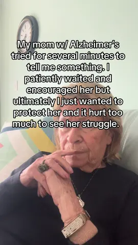 I hope my videos aren’t becoming too sad, but I do know they are not only important for me but for so many others on this journey, You are not alone. #alzheimersawareness #MomAndDaughter #LoveAlwaysWins #Alzheimer #youarenotalone 