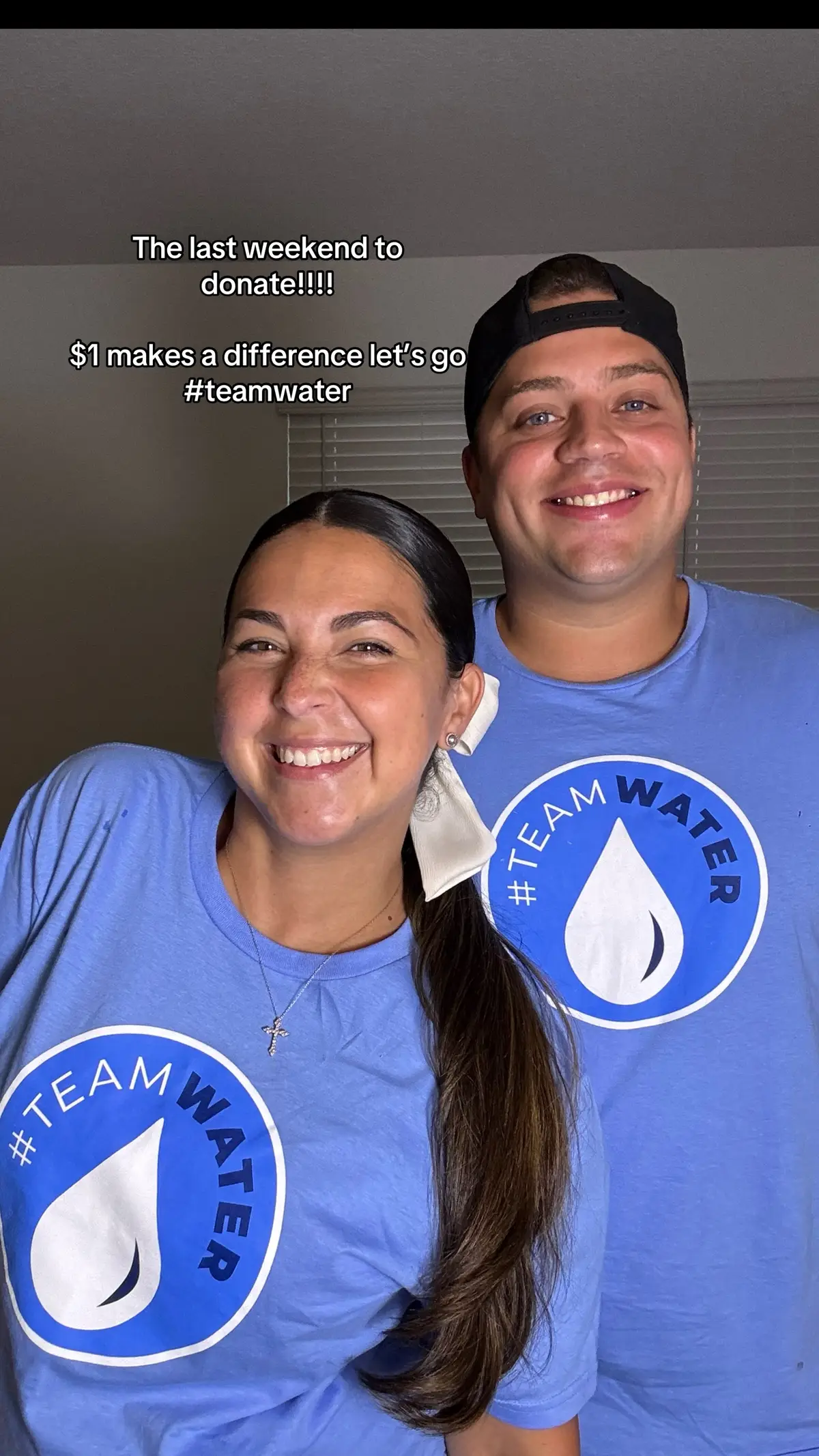 Last week! We have till the end of this week for @#TeamWater  #Shellyrob9719 