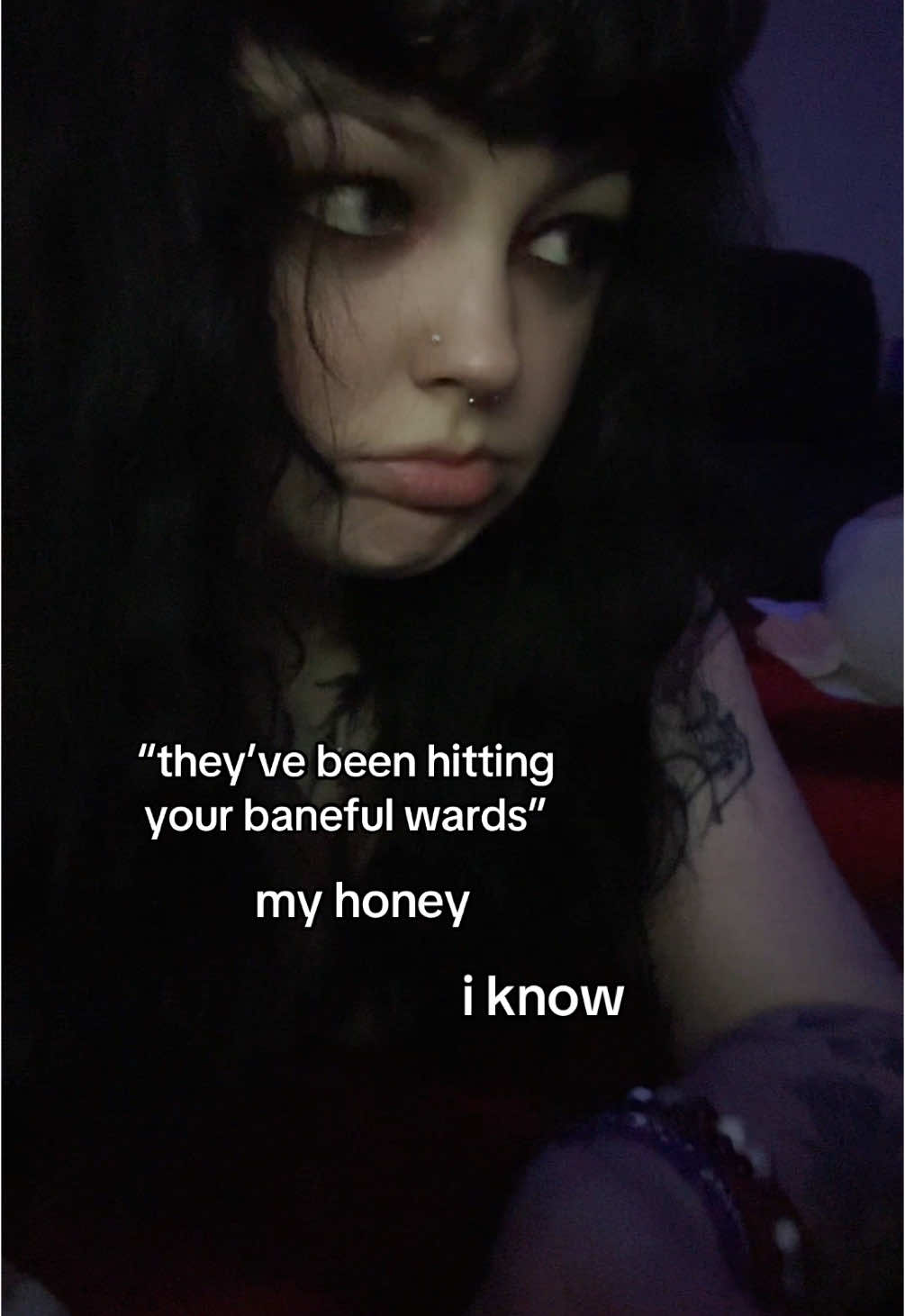 we’re always aware lmao #fyp #witchtok #foryoupage #witchesoftiktok #witch #witchcraft #foryou #tarotreader #hekateanwitch #deitywork 